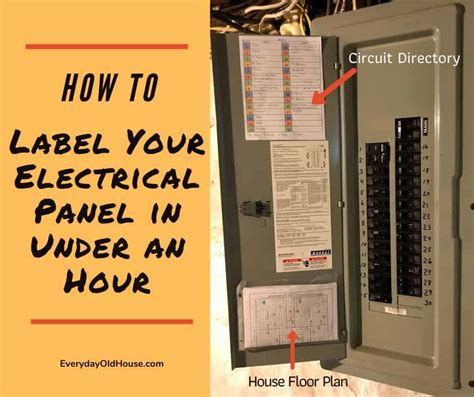 electric box panel labels|square d electrical panel labels.